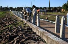Foto de la galería: Avances en las obras de nuevos espacios recreativos a cargo de la EBY