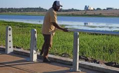 Foto de la galería: Avances en las obras de nuevos espacios recreativos a cargo de la EBY