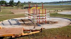 Foto de la galería: Avances en las obras de nuevos espacios recreativos a cargo de la EBY