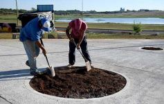 Foto de la galería: Avances en las obras de nuevos espacios recreativos a cargo de la EBY