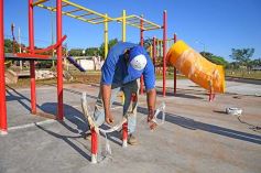 Foto de la galería: Avances en las obras de nuevos espacios recreativos a cargo de la EBY