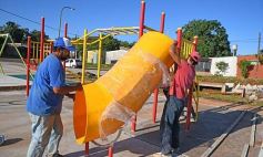 Foto de la galería: Avances en las obras de nuevos espacios recreativos a cargo de la EBY