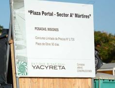 Foto de la galería: Avances en las obras de nuevos espacios recreativos a cargo de la EBY