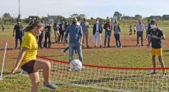 Foto de la galería: Clemente Rodríguez participó de la clínica de fútbol presentada por la EBY