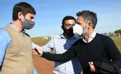 Foto de la galería: Clemente Rodríguez participó de la clínica de fútbol presentada por la EBY