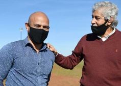 Foto de la galería: Clemente Rodríguez participó de la clínica de fútbol presentada por la EBY
