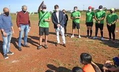 Foto de la galería: Clemente Rodríguez participó de la clínica de fútbol presentada por la EBY
