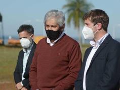 Foto de la galería: Clemente Rodríguez participó de la clínica de fútbol presentada por la EBY