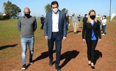 Foto de la galería: Clemente Rodríguez participó de la clínica de fútbol presentada por la EBY