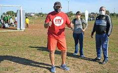 Foto de la galería: Clemente Rodríguez participó de la clínica de fútbol presentada por la EBY