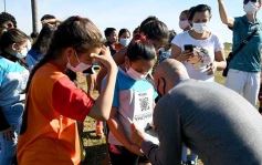 Foto de la galería: Clemente Rodríguez participó de la clínica de fútbol presentada por la EBY