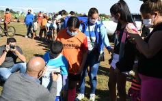 Foto de la galería: Clemente Rodríguez participó de la clínica de fútbol presentada por la EBY