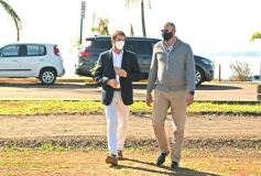 Foto de la galería: Clemente Rodríguez participó de la clínica de fútbol presentada por la EBY