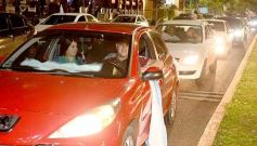 Foto de la galería: Caravana y celebración albiceleste en la costanera posadeña