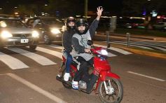 Foto de la galería: Caravana y celebración albiceleste en la costanera posadeña