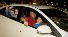 Foto de la galería: Caravana y celebración albiceleste en la costanera posadeña