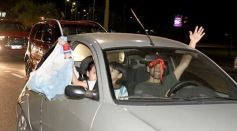 Foto de la galería: Caravana y celebración albiceleste en la costanera posadeña