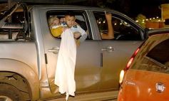 Foto de la galería: Caravana y celebración albiceleste en la costanera posadeña