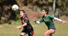 Foto de la galería: Bienvenida y distinción a representantes misioneras del fútbol femenino nacional