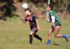 Foto de la galería: Bienvenida y distinción a representantes misioneras del fútbol femenino nacional