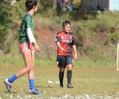 Foto de la galería: Bienvenida y distinción a representantes misioneras del fútbol femenino nacional