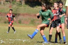 Foto de la galería: Bienvenida y distinción a representantes misioneras del fútbol femenino nacional