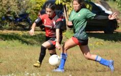Foto de la galería: Bienvenida y distinción a representantes misioneras del fútbol femenino nacional