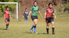 Foto de la galería: Bienvenida y distinción a representantes misioneras del fútbol femenino nacional