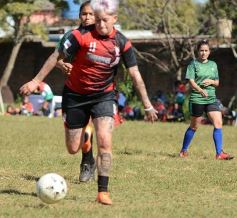 Foto de la galería: Bienvenida y distinción a representantes misioneras del fútbol femenino nacional