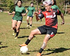 Foto de la galería: Bienvenida y distinción a representantes misioneras del fútbol femenino nacional