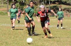 Foto de la galería: Bienvenida y distinción a representantes misioneras del fútbol femenino nacional