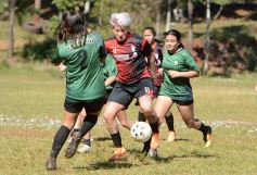 Foto de la galería: Bienvenida y distinción a representantes misioneras del fútbol femenino nacional