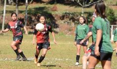 Foto de la galería: Bienvenida y distinción a representantes misioneras del fútbol femenino nacional