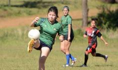 Foto de la galería: Bienvenida y distinción a representantes misioneras del fútbol femenino nacional