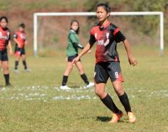 Foto de la galería: Bienvenida y distinción a representantes misioneras del fútbol femenino nacional