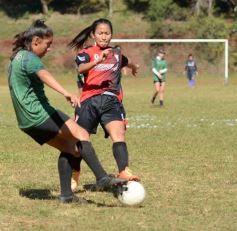 Foto de la galería: Bienvenida y distinción a representantes misioneras del fútbol femenino nacional