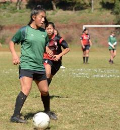 Foto de la galería: Bienvenida y distinción a representantes misioneras del fútbol femenino nacional