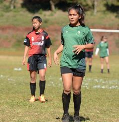 Foto de la galería: Bienvenida y distinción a representantes misioneras del fútbol femenino nacional