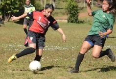 Foto de la galería: Bienvenida y distinción a representantes misioneras del fútbol femenino nacional