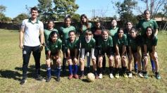 Foto de la galería: Bienvenida y distinción a representantes misioneras del fútbol femenino nacional