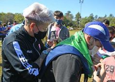 Foto de la galería: Bienvenida y distinción a representantes misioneras del fútbol femenino nacional