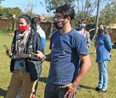 Foto de la galería: Bienvenida y distinción a representantes misioneras del fútbol femenino nacional