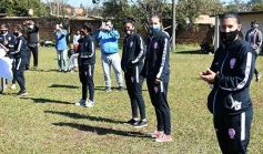 Foto de la galería: Bienvenida y distinción a representantes misioneras del fútbol femenino nacional