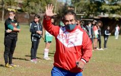 Foto de la galería: Bienvenida y distinción a representantes misioneras del fútbol femenino nacional