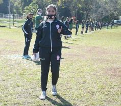 Foto de la galería: Bienvenida y distinción a representantes misioneras del fútbol femenino nacional
