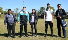 Foto de la galería: Bienvenida y distinción a representantes misioneras del fútbol femenino nacional