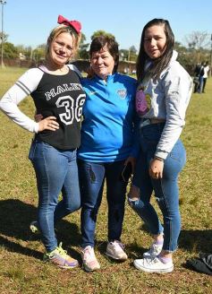 Foto de la galería: Bienvenida y distinción a representantes misioneras del fútbol femenino nacional