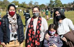 Foto de la galería: Bienvenida y distinción a representantes misioneras del fútbol femenino nacional