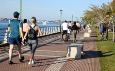 Foto de la galería: Deporte, encuentro y río, en el nuevo circuito costero de la EBY