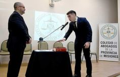 Foto de la galería: El Colegio de Abogados de Misiones tomó juramento a nuevos profesionales del Derecho